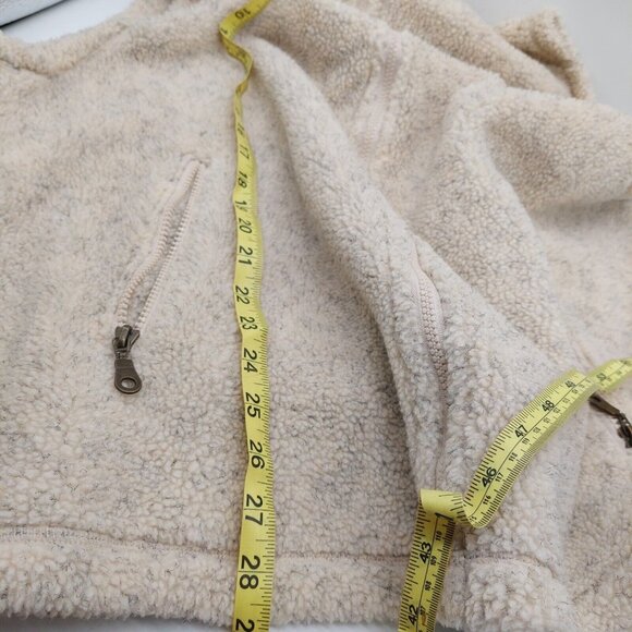 Montana Embroidered Fleece Zip Up Vest Size XL Brown Tan Length 29"  LA Loving - Picture 7 of 7
